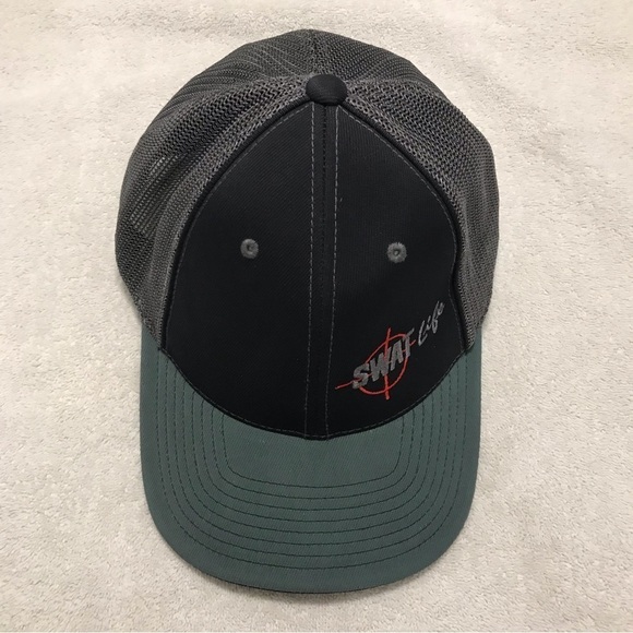 Black and Gray Trucker Hat - Picture 10 of 16